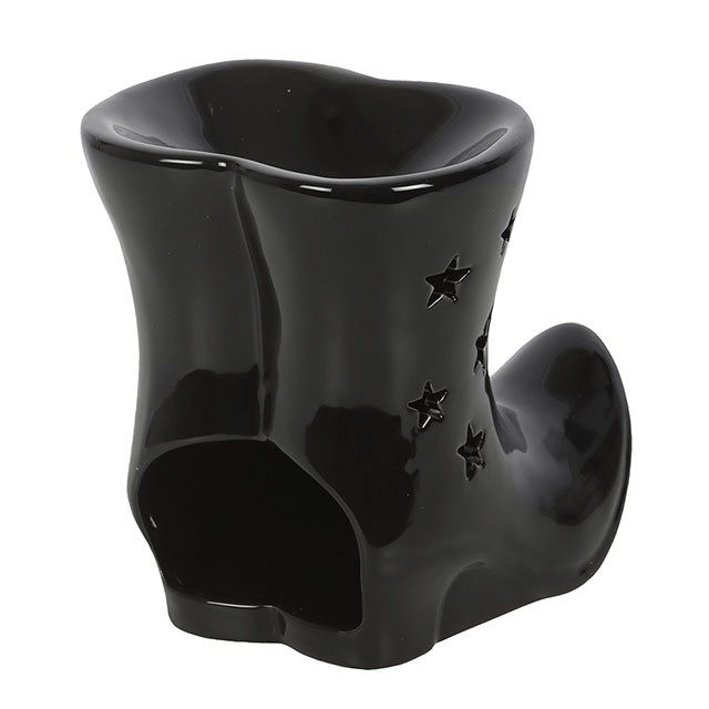 Brûleur à huile Bottes de sorcière noires