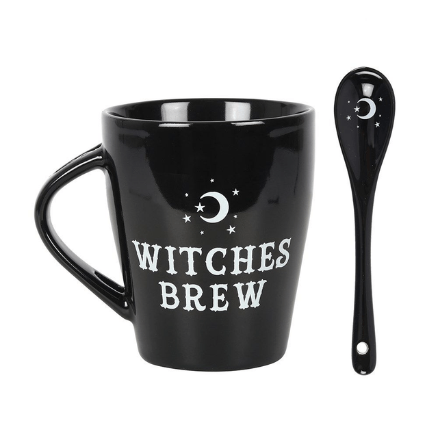 Ensemble tasse et cuillère Witches Brew