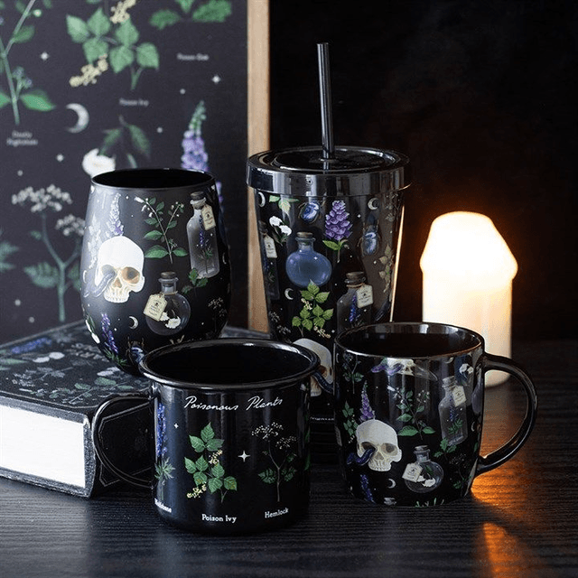 Goblet en Plastique imprimé Poison