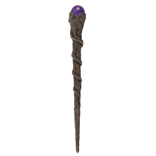 Baguette de branche avec sphère violette
