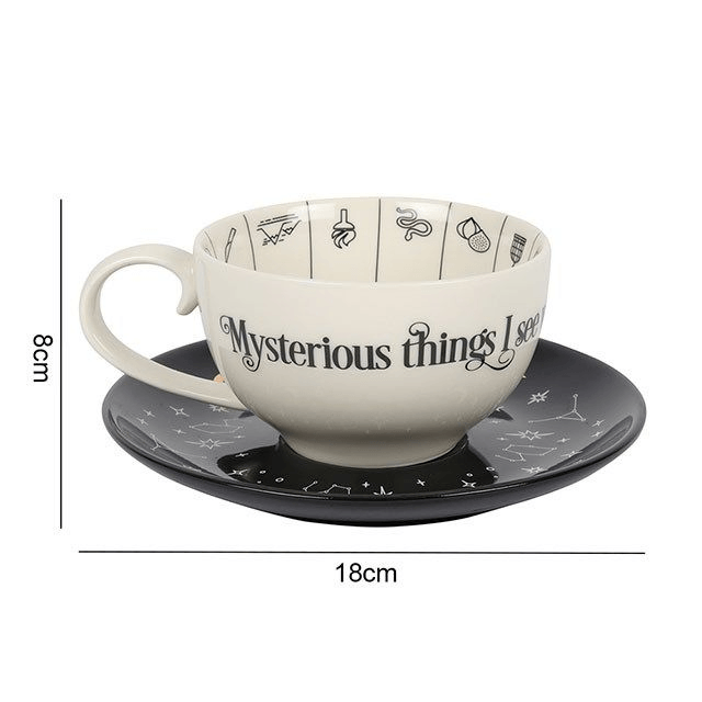 Tasse à thé en céramique de voyance