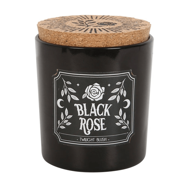 Bougie Twilight Blush à la rose noire