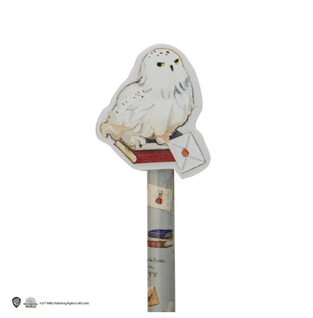 Crayon à papier et gomme Hedwige - Harry Potter