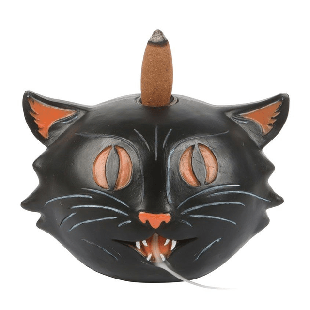 Brûleur d'encens à refoulement Black Cat