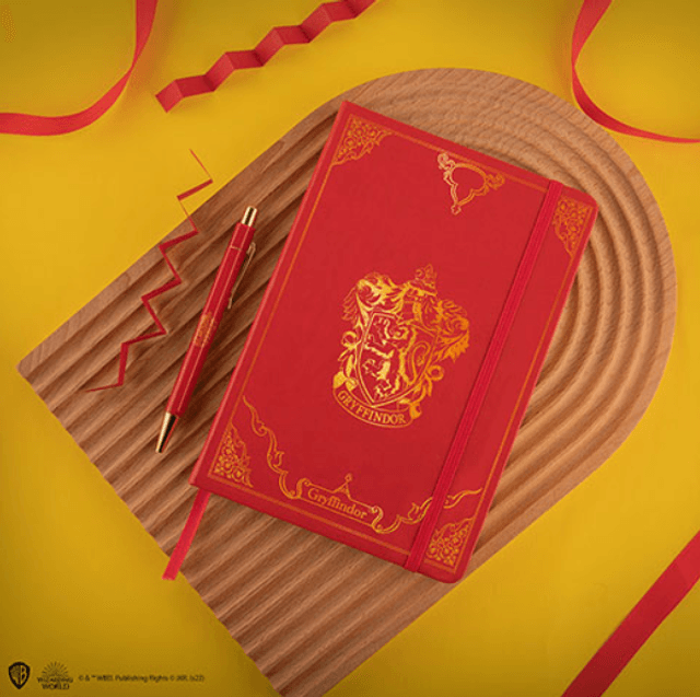 Carnet deluxe et stylo Gryffondor - Harry Potter