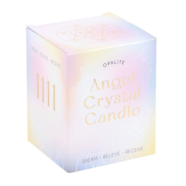 Bougie en cristal numéro 1111 Angel