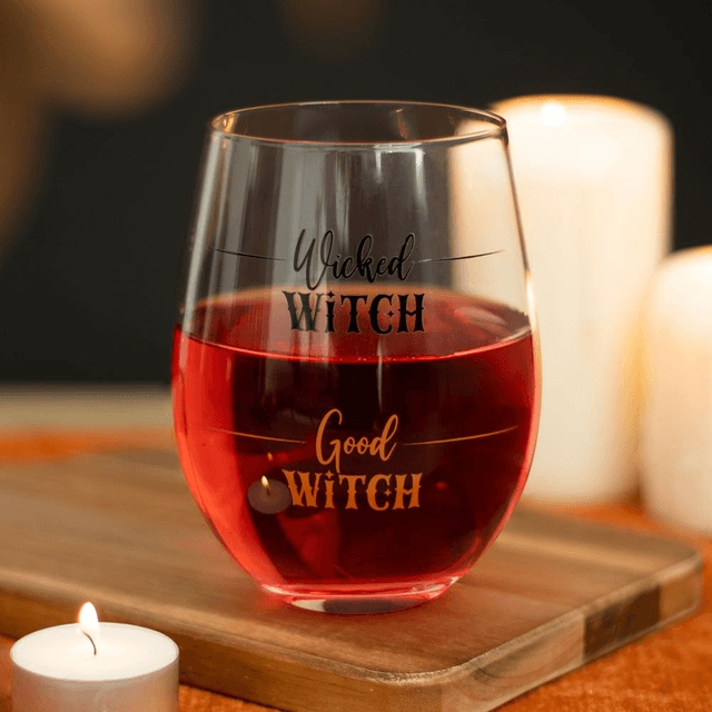 Verre à vin sans pied Wicked Witch