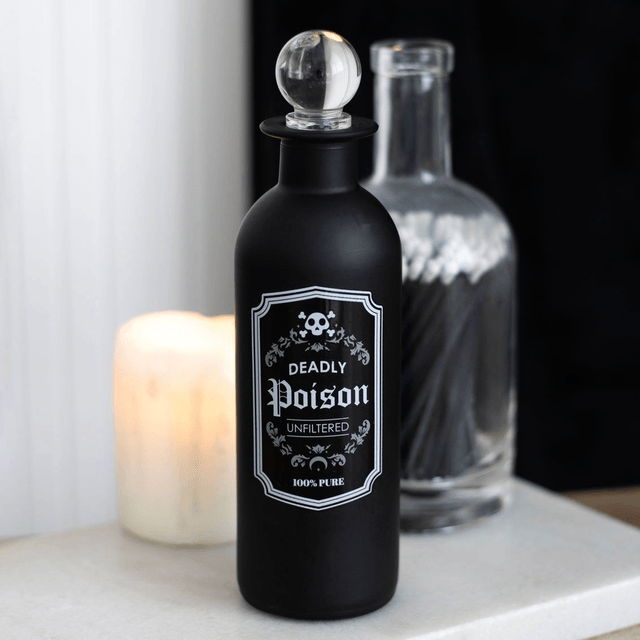 Bouteille décorative en verre pour potion