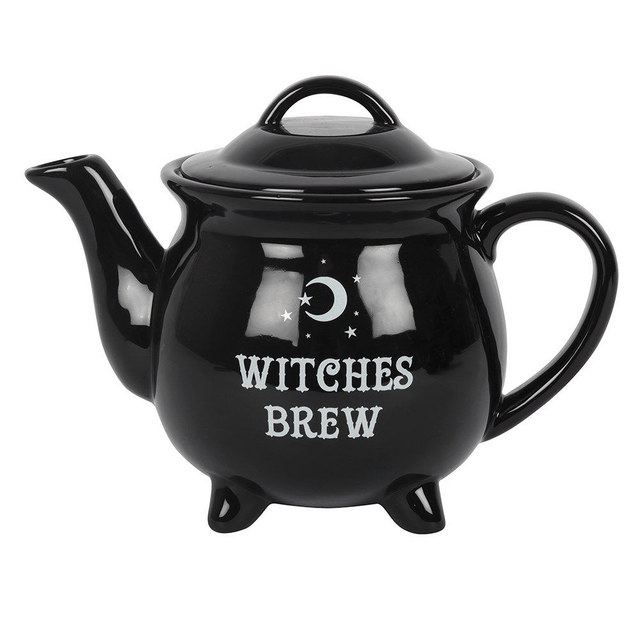 Service à thé en chaudron en céramique Witches Brew