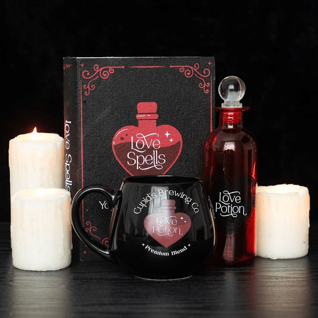Bouteille décorative en verre pour Philtre d'amour