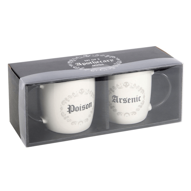 Ensemble de tasses Poison et Arsenic