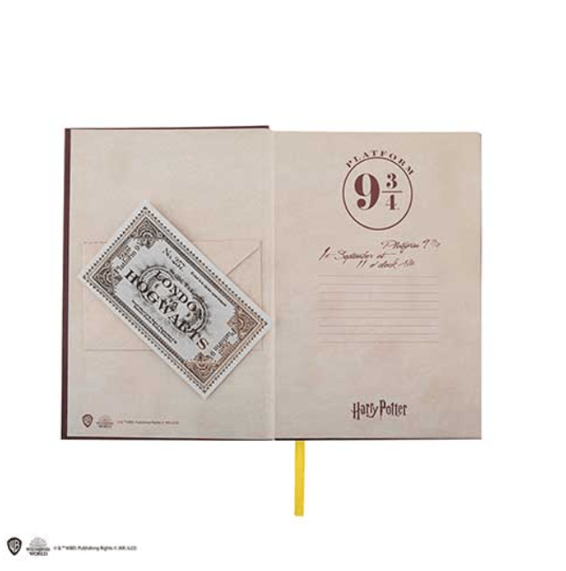 Carnet rigide et marque-page - Poudlard Express