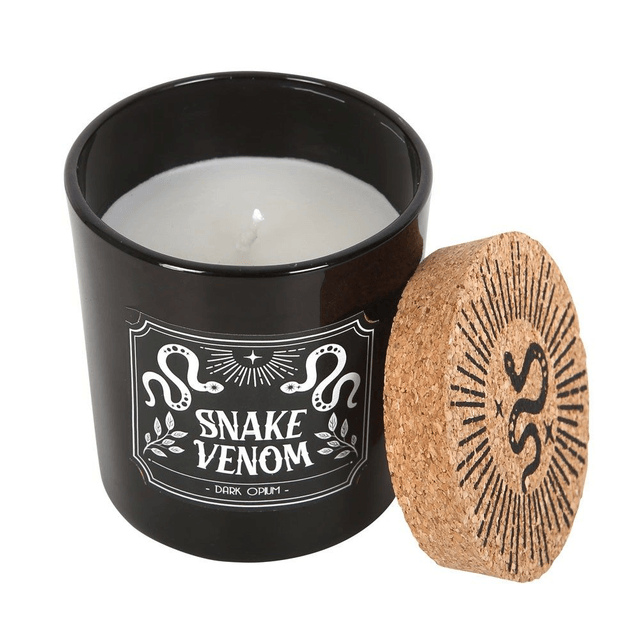 Bougie Opium Noir au Venin de Serpent