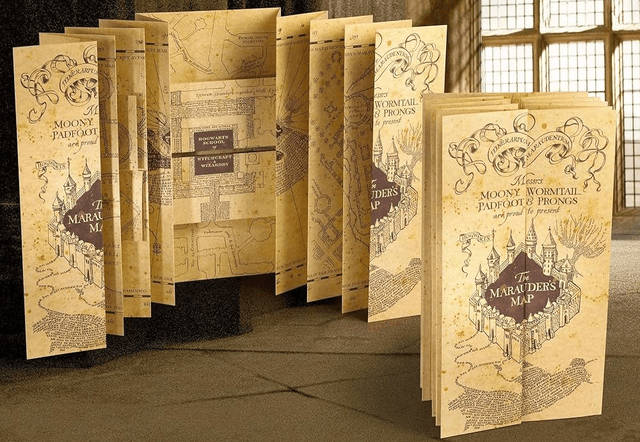 Carte du Maraudeur - Harry Potter