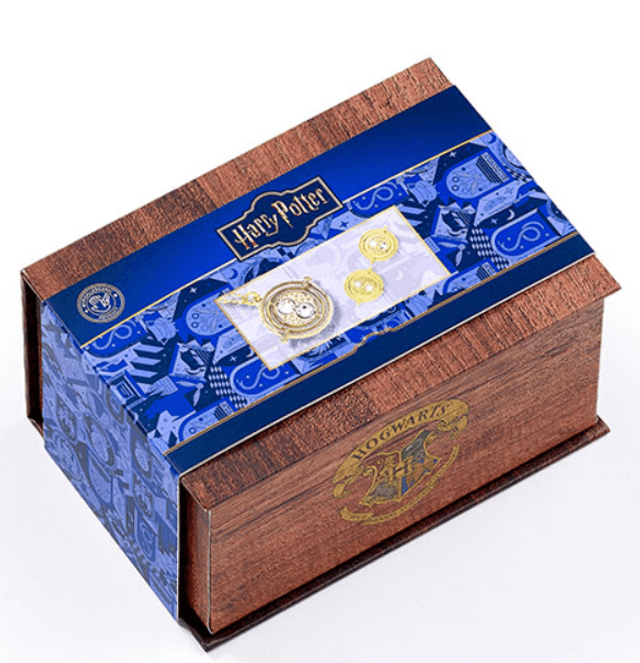 Coffret cadeau Collier et Boucles d’oreilles Retourneur de Temps - Harry Potter