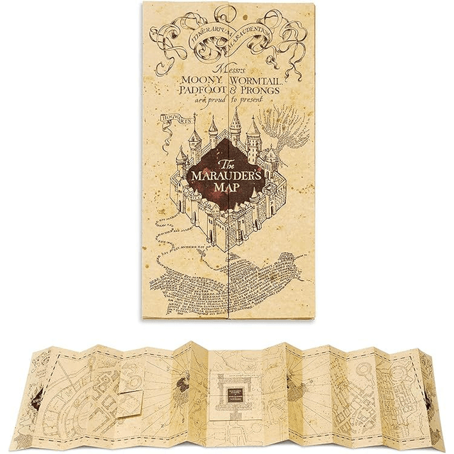 Carte du Maraudeur - Harry Potter