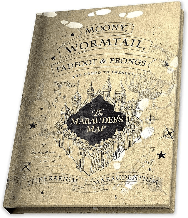 Coffret cadeau Carte du Maraudeur - Harry Potter