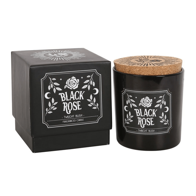 Bougie Twilight Blush à la rose noire