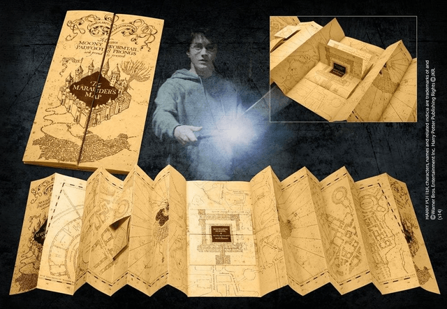 Carte du Maraudeur - Harry Potter