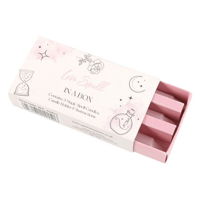 Coffret de sorts d'amour magique