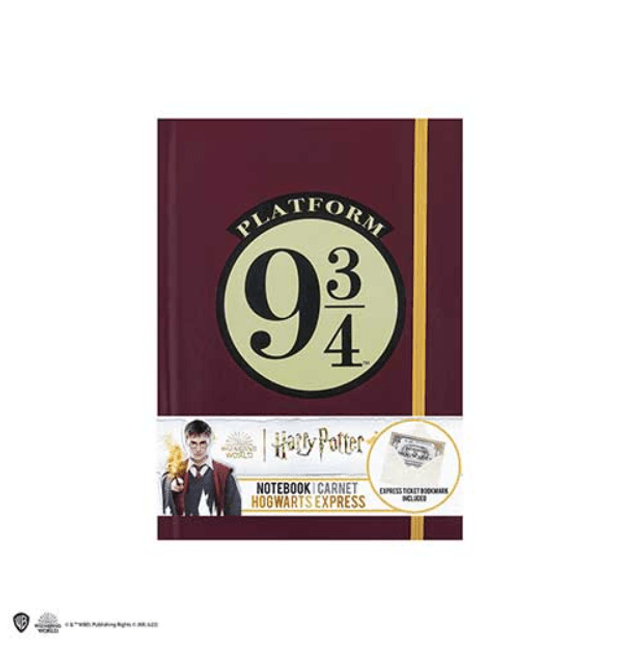Carnet rigide et marque-page - Poudlard Express