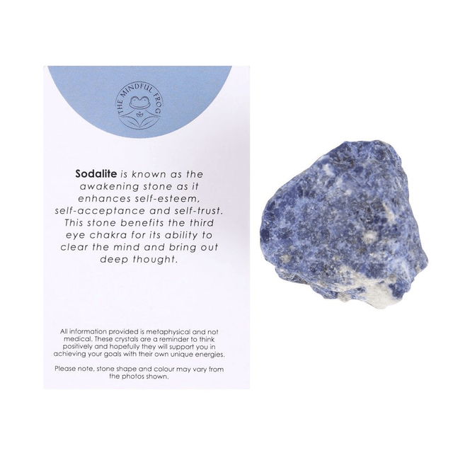 Cristal brut de guérison Sodalite