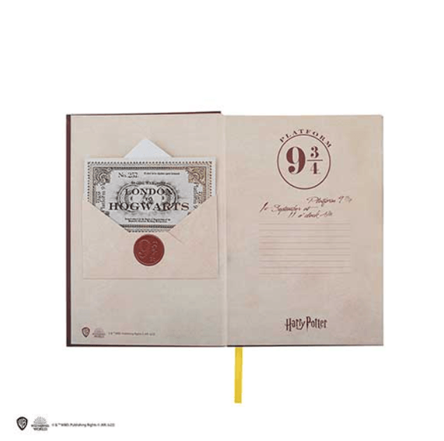 Carnet rigide et marque-page - Poudlard Express
