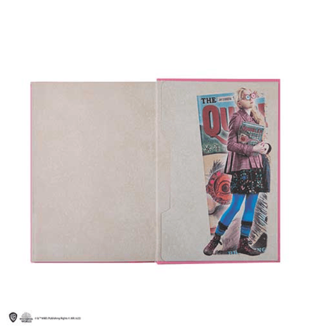 Carnet rigide et marque-page - Luna Lovegood