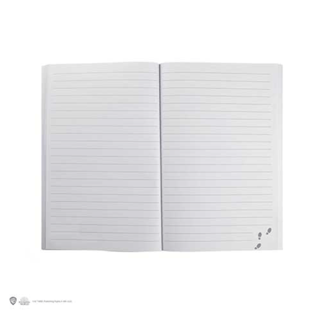 Carnet souple - Carte du Maraudeur version or