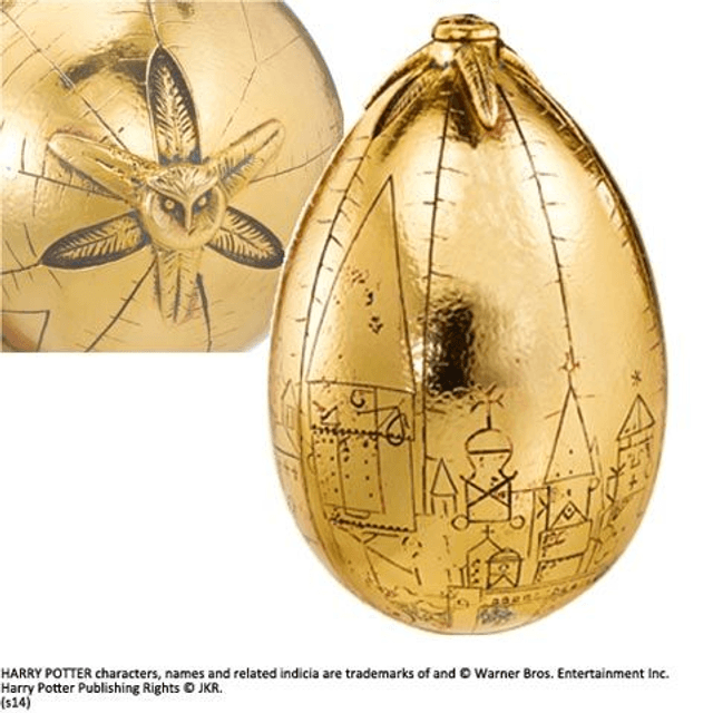 Oeuf d’Or taille réelle - Harry Potter