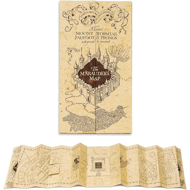 Carte du Maraudeur - Harry Potter